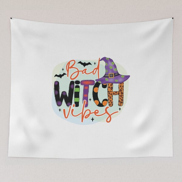 Item preview, Bad Witch Vibes Halloween Design designed and sold by boopsblunt.