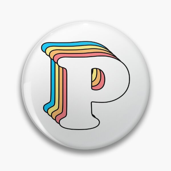 Item preview, Letter P designed and sold by OkihanaShop.
