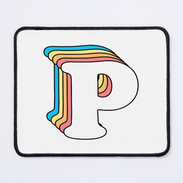 Item preview, Letter P designed and sold by OkihanaShop.