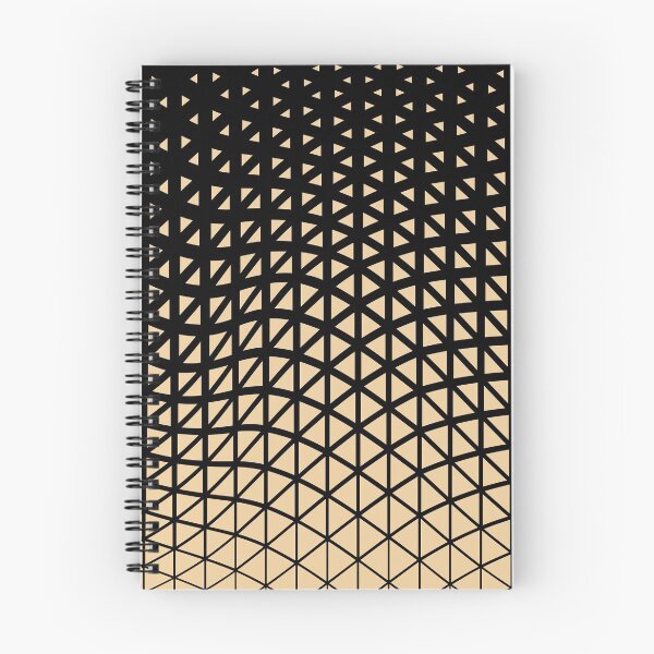 Item preview, Peach and Black Geometric Triangle Wave Pattern Pairs Sherwin Williams 2022 Popular Color Peace Yellow SW 2857 - Colour Trends- Shade - Hue designed and sold by ColorOfTheYears.