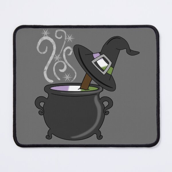 Item preview, Genderqueer Pride Potion Cauldron designed and sold by NerdyCupcake559.