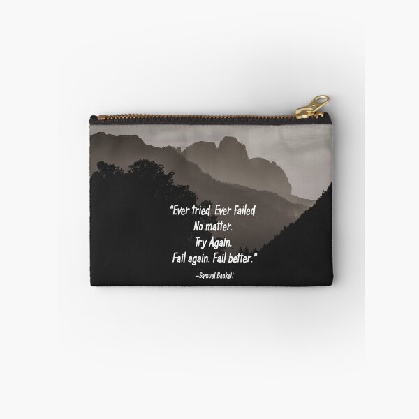 Item preview, Try Again Fail Again Beckett Quote designed and sold by nbrandsberg.
