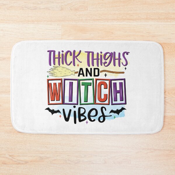 Item preview, Thick Thighs Witch Vibes Halloween Design designed and sold by boopsblunt.