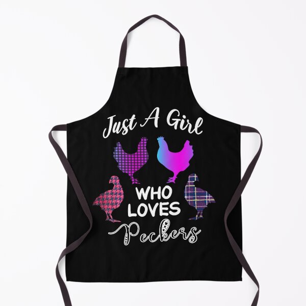 Item preview, Just A Girl Who Loves Peckers designed and sold by AmethystMurad.