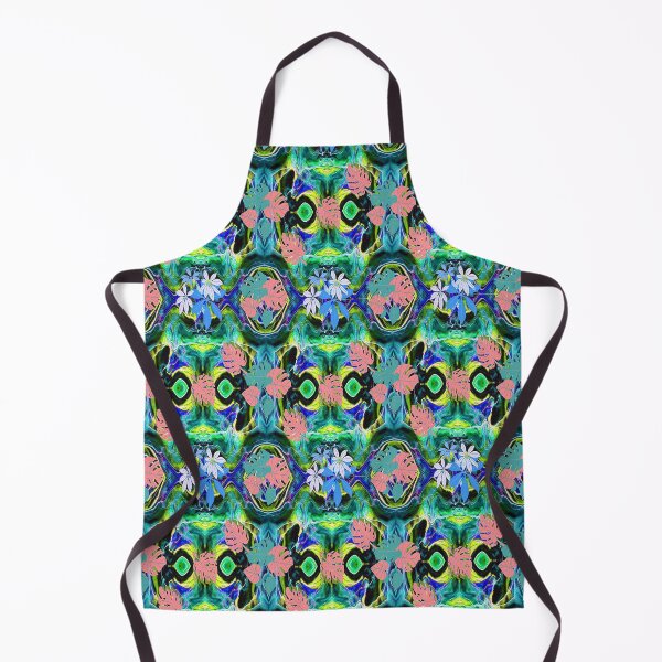 Item preview, Fantasy Forest Psychedelic Pattern with Leaves, 6,Graphic Psychedelic Abstract Art, Inspired by Nature-floral abstract art, Graphic Psychedelic Abstract Art, Inspired by Nature-floral abstract art designed and sold by Adri Barnard.