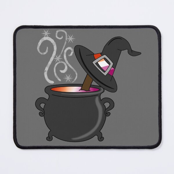 Item preview, Lesbian Pride Potion Cauldron designed and sold by NerdyCupcake559.