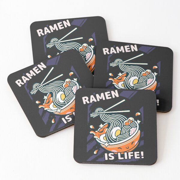 Item preview, Ramen Is Life Kawaii Ramen Bowl designed and sold by Meek-Anime.