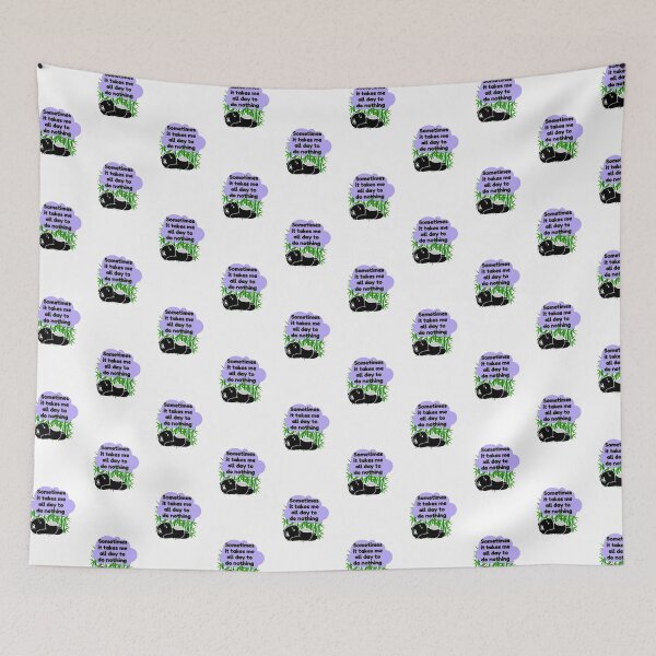 Item preview, Sometimes it takes me all day to do nothing, panda life designed and sold by Manoroma.