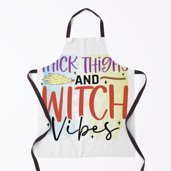 Item preview, Thick Thighs and Witch Vibes Halloween Design designed and sold by boopsblunt.
