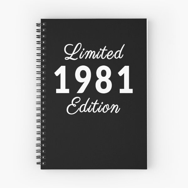 Item preview, 1981 birthday designed and sold by Simple Text.