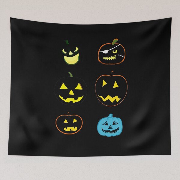 Item preview, Happy Halloween Scary Pumpkins Jack-O-Lantern designed and sold by KeysTreasures.