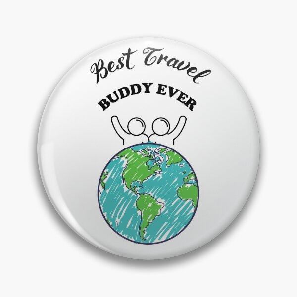 Item preview, Best travel buddy ever Sticker designed and sold by KODGraphics.