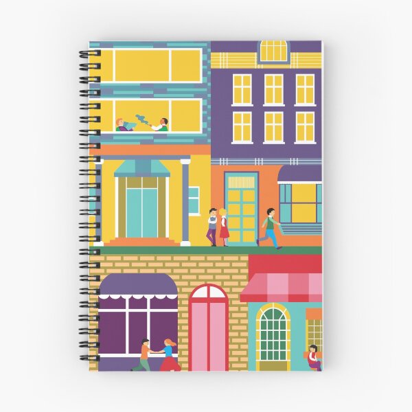Item preview, Bright Cityscape designed and sold by Helsa Tanaya.
