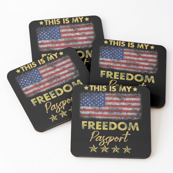 Item preview, This is My Freedom Passport USA Flag Medical Freedom designed and sold by Amineharoni.