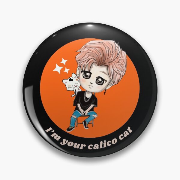 Item preview, calico cat, Jimin Chibi designed and sold by Daebakshop.
