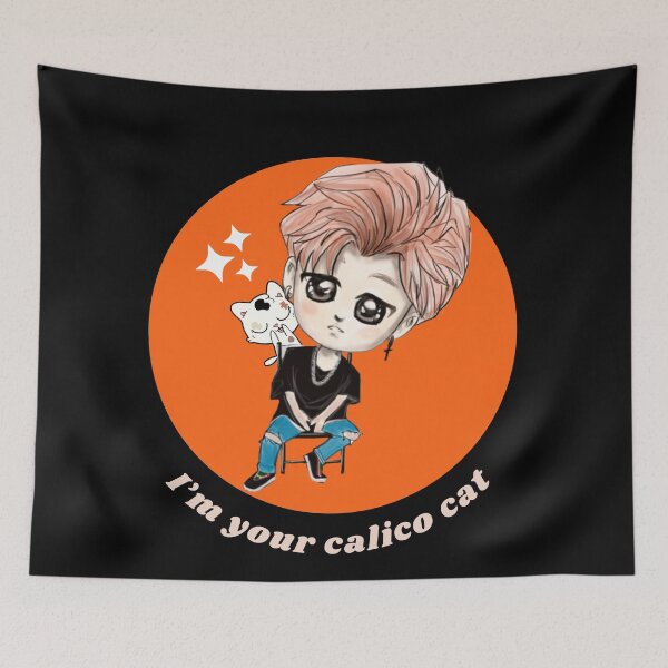Item preview, calico cat, Jimin Chibi designed and sold by Daebakshop.