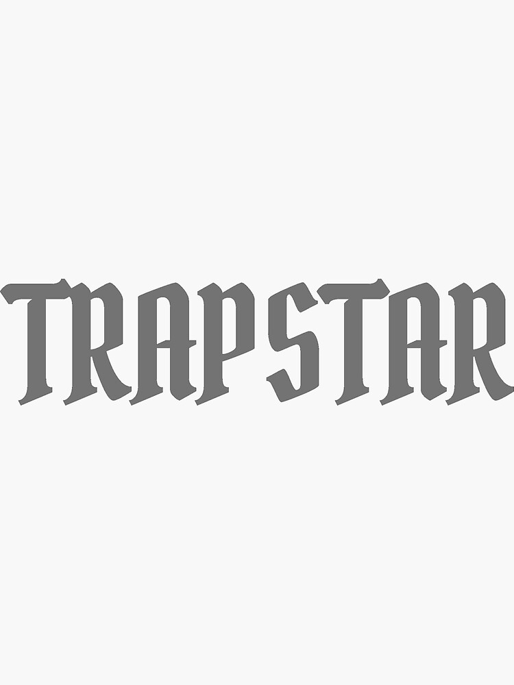 "Trapstar rap clothing clothing drip london uk" Sticker for Sale by Mangarap1 Redbubble