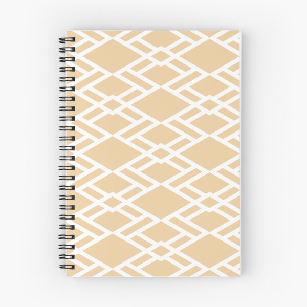 Item preview, Peach and White Geometric Shape Tile Pattern Pairs Sherwin Williams 2022 Popular Color Peace Yellow SW 2857 - Colour Trends- Shade - Hue designed and sold by ColorOfTheYears.