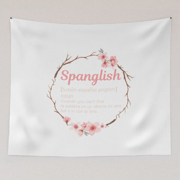 Item preview, Spanglish Latina Mexican Spanish Teacher Puerto Rico Chicana designed and sold by Dream-bubble.