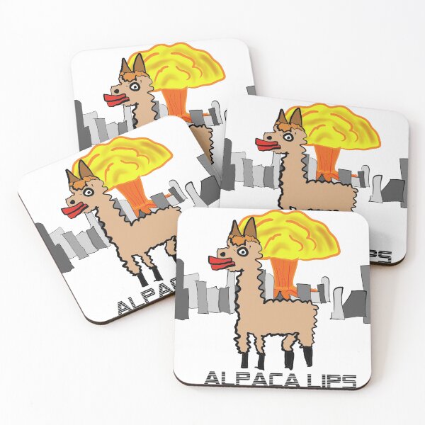 Item preview, Alpaca Lips apocalypse designed and sold by RickPostCo.