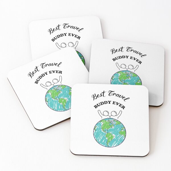Item preview, Best travel buddy ever Sticker designed and sold by KODGraphics.