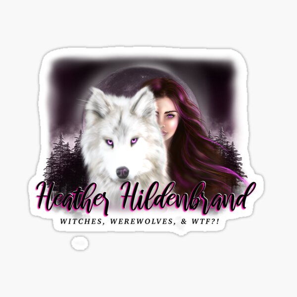 Heather Hildenbrand logo Sticker