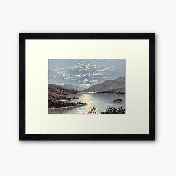 Item preview, Vintage Illustration of Upper End, Loch Lomond designed and sold by yourscotland.