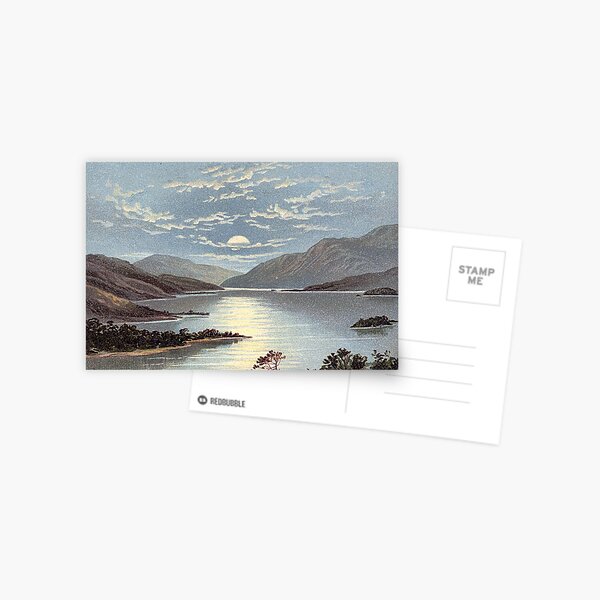 Item preview, Vintage Illustration of Upper End, Loch Lomond designed and sold by yourscotland.