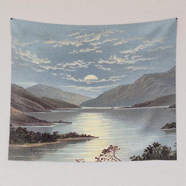 Item preview, Vintage Illustration of Upper End, Loch Lomond designed and sold by yourscotland.