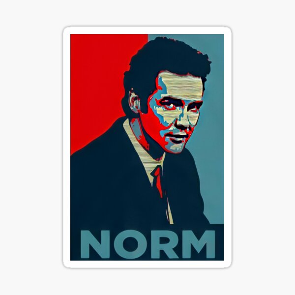 Norm Macdonald Sticker
