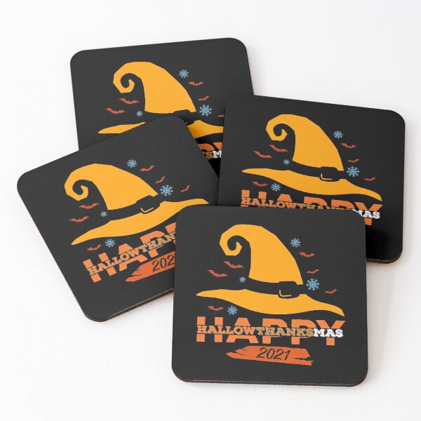 Item preview, HallowThanksMas - Funny Holiday Happy HallowThanksMas Halloween Christmas Thanksgiving Family designed and sold by ALITOPRINCE.