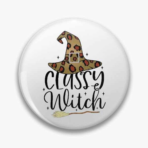 Item preview, Classy Witch Halloween Design designed and sold by boopsblunt.