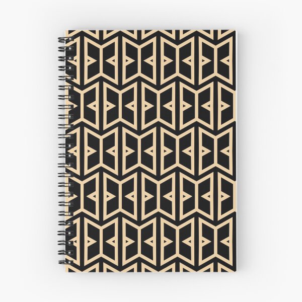 Item preview, Peach and Black Simple Art Deco Shape Pattern Pairs Sherwin Williams 2022 Popular Color Peace Yellow SW 2857 - Colour Trends- Shade - Hue designed and sold by ColorOfTheYears.