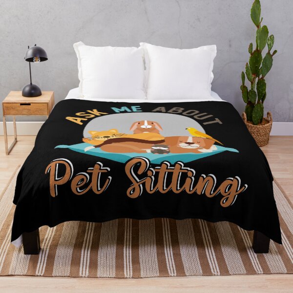 Item preview, Dog Cat Pet Sitter - Ask Me About Pet Sitting Dog Sitter Tee designed and sold by biigshow.