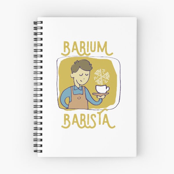 Item preview, Barium Barista CT MRI X-Ray Design for a X-Ray Technician designed and sold by sebastian3210.