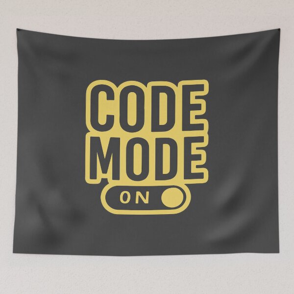 Item preview, Code Mode On designed and sold by designdroplet.