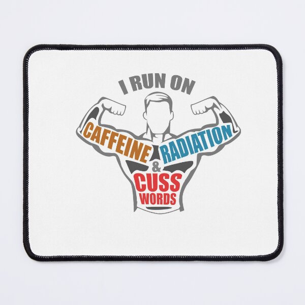 Item preview, I Run Caffeine andRadiation CT MRI X-Ray Design designed and sold by sebastian3210.