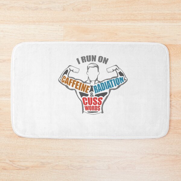 Item preview, I Run Caffeine andRadiation   CT MRI X-Ray Design designed and sold by sebastian3210.