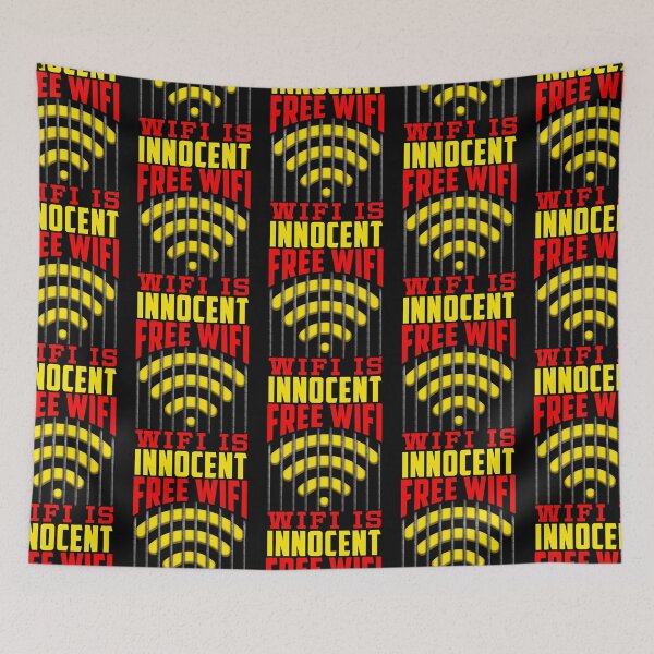 Item preview, Free Wifi Funny Wireless designed and sold by Art-Max.