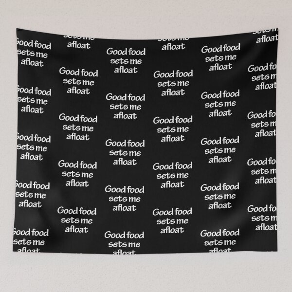 Item preview, Good food sets me afloat designed and sold by Nikmay Design.