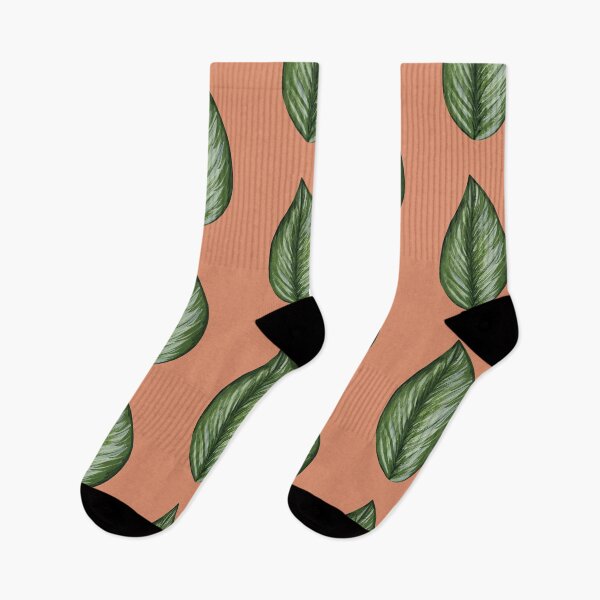 Item preview, Calathea leaf gouache painting designed and sold by Milanicole.