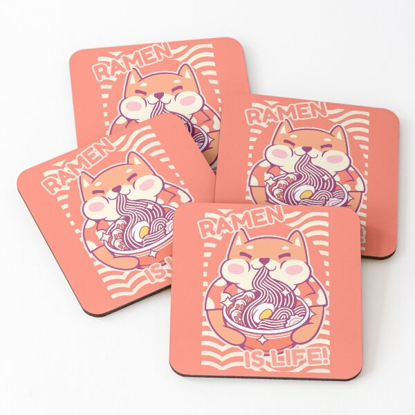 Item preview, Ramen Is Life Shiba Inu Kawaii designed and sold by Meek-Anime.