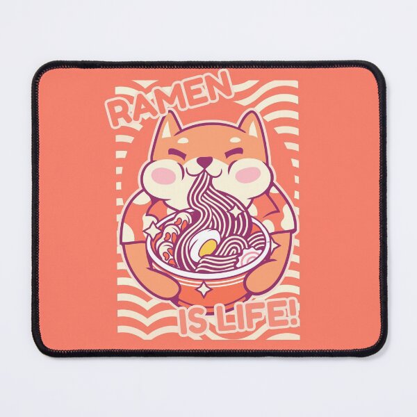 Item preview, Ramen Is Life Shiba Inu Kawaii designed and sold by Meek-Anime.
