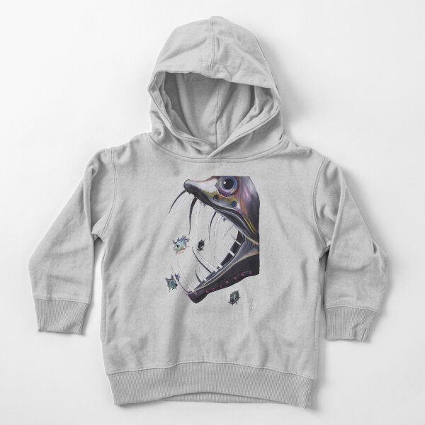 Saber-Toothed Viper Fish Toddler Pullover Hoodie