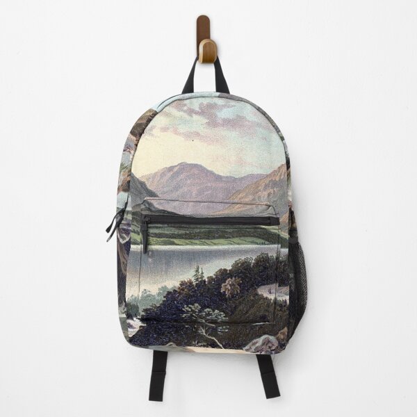 Item preview, Vintage Illustration of Loch Lomond from the road to Stronaclacher designed and sold by yourscotland.