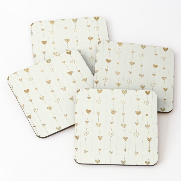 Item preview, Cute Gold Heart Pattern Design designed and sold by boopsblunt.