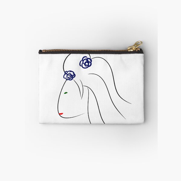Item preview, Minimal woman with flowers designed and sold by M Minerrale.