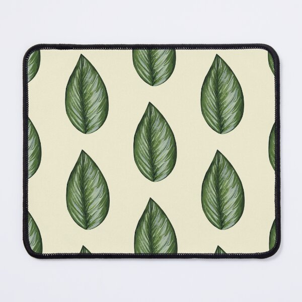 Item preview, Calathea leaf gouache painting designed and sold by Milanicole.