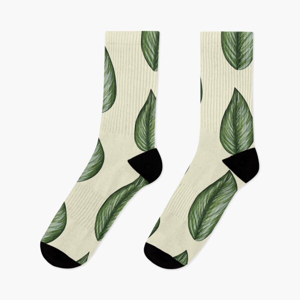 Item preview, Calathea leaf gouache painting designed and sold by Milanicole.