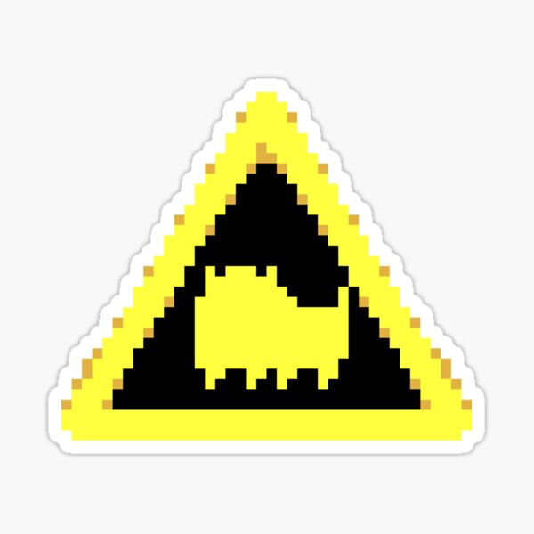 Item preview, Deltarune Dog Warning designed and sold by GourmetPixels.